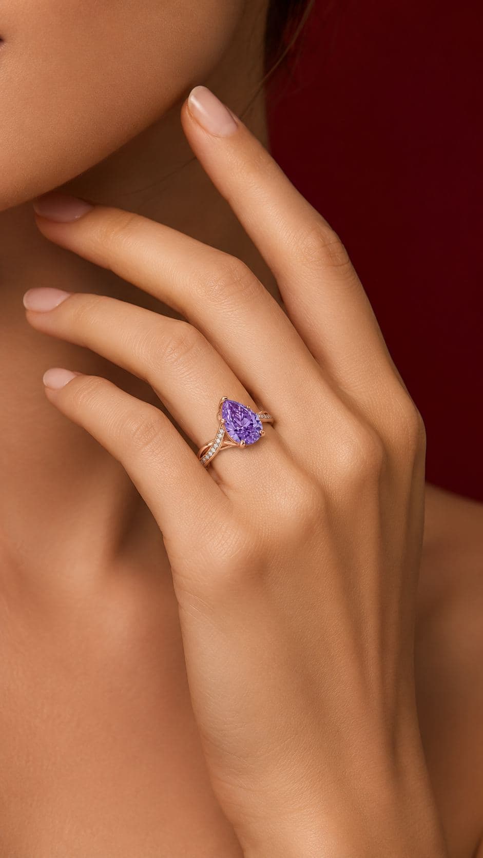Anillos diseñados alrededor de tu piedra, estilo y talla.