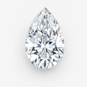 Pear diamond shape