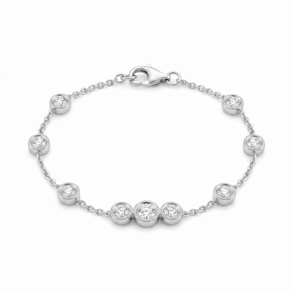 Belaroq Solene Grace Ethereal White Gold Diamond Bracelet