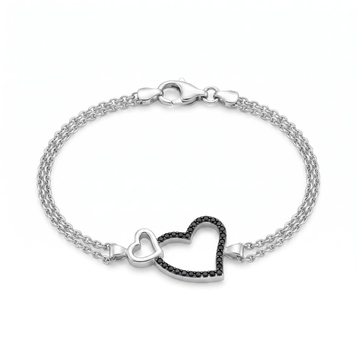 Belaroq Arielle Muse Poise Silver Diamond Bracelet