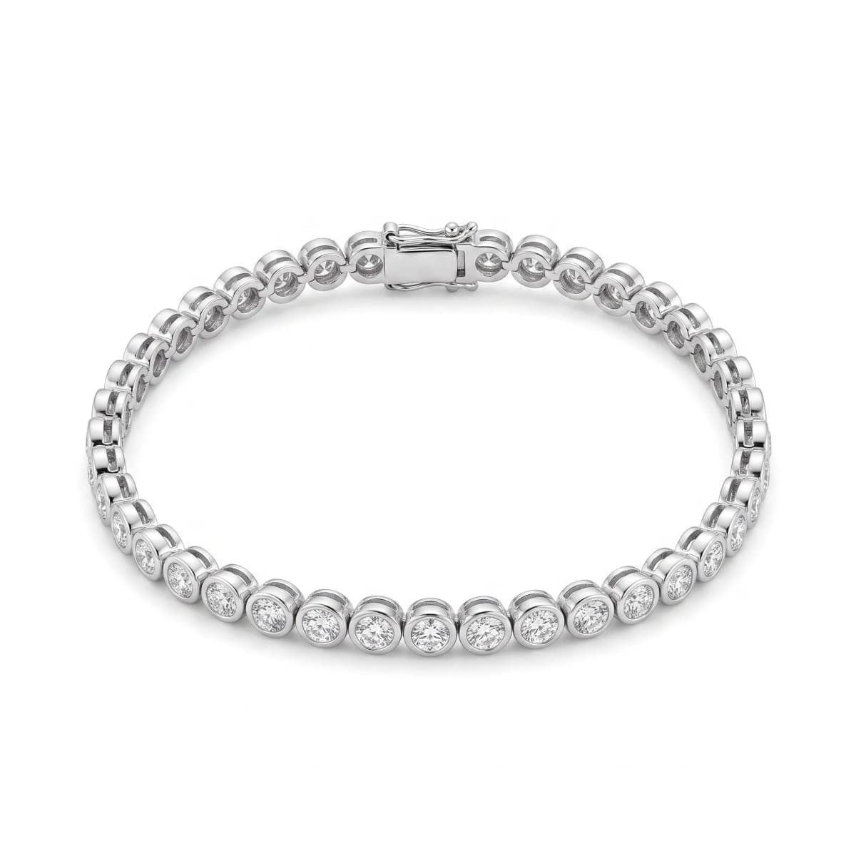 Belaroq Mireya Bloom Muse White Gold Lab Diamond Bracelet