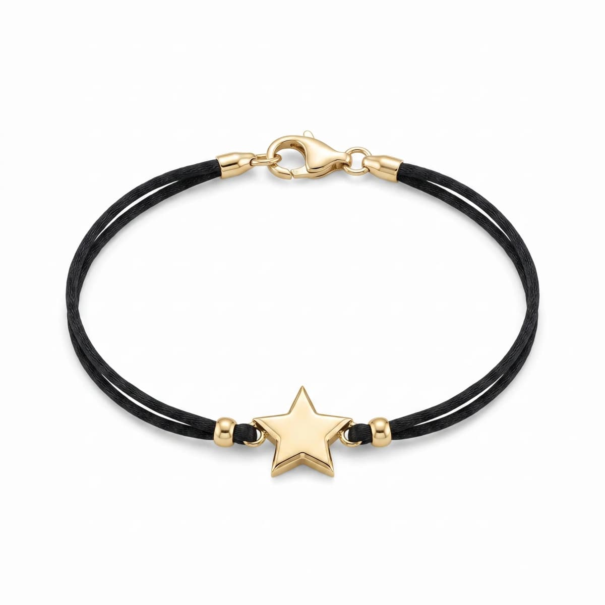 Belaroq Serena Vista Mode Yellow Gold Cord Bracelet