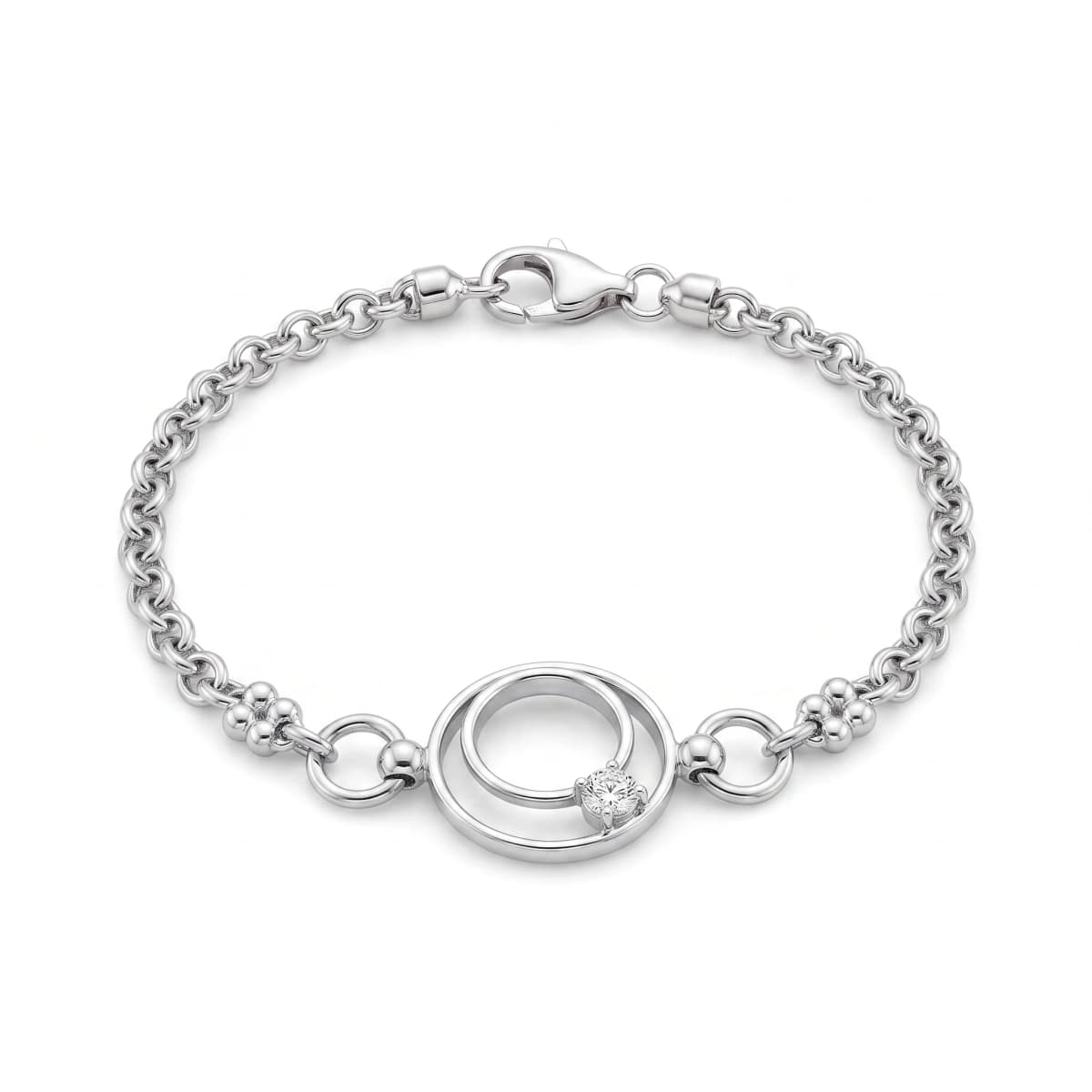 Belaroq Aria Sol Rive White Gold Diamond Bracelet