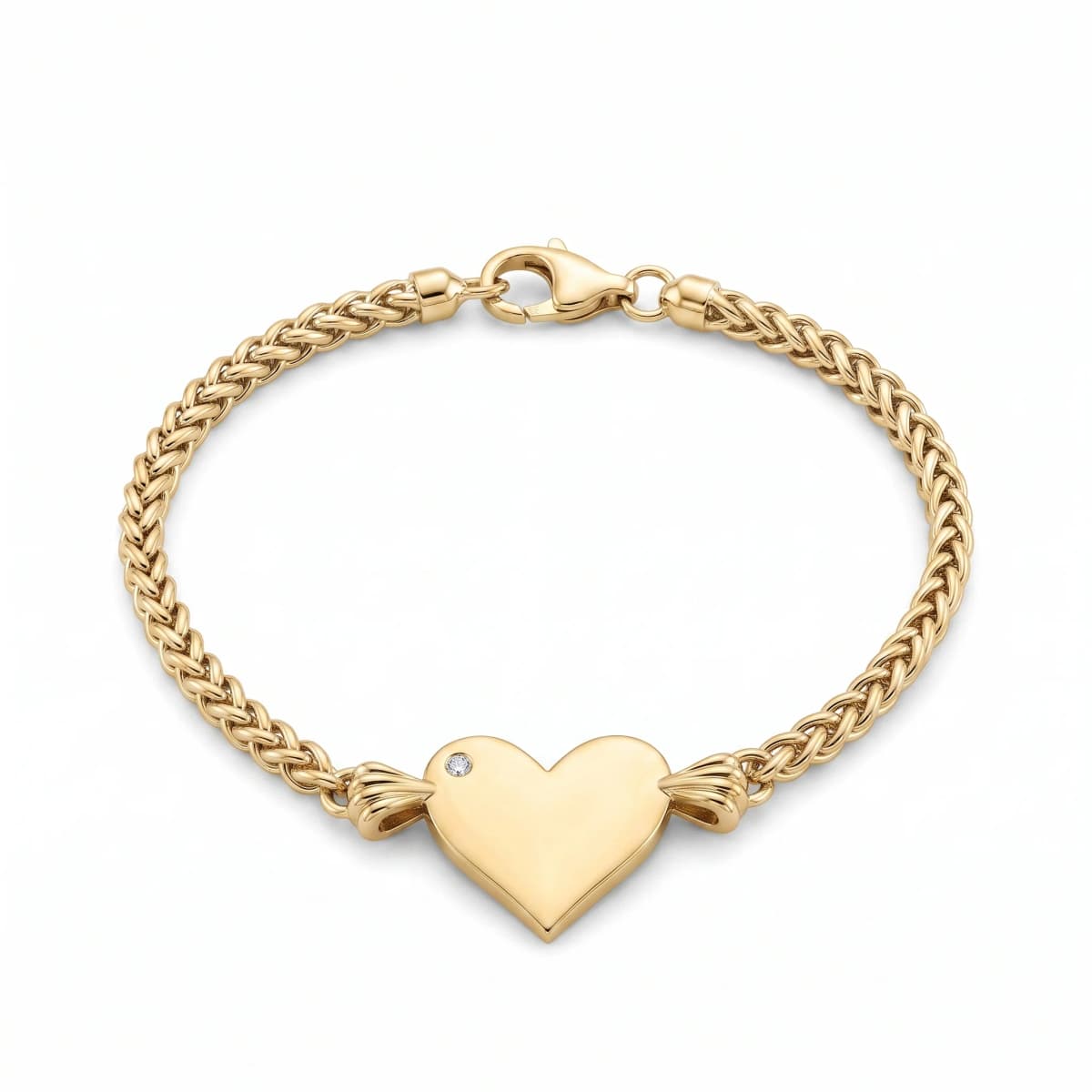 Belaroq Orielle Spire Serein Yellow Gold Diamond Bracelet