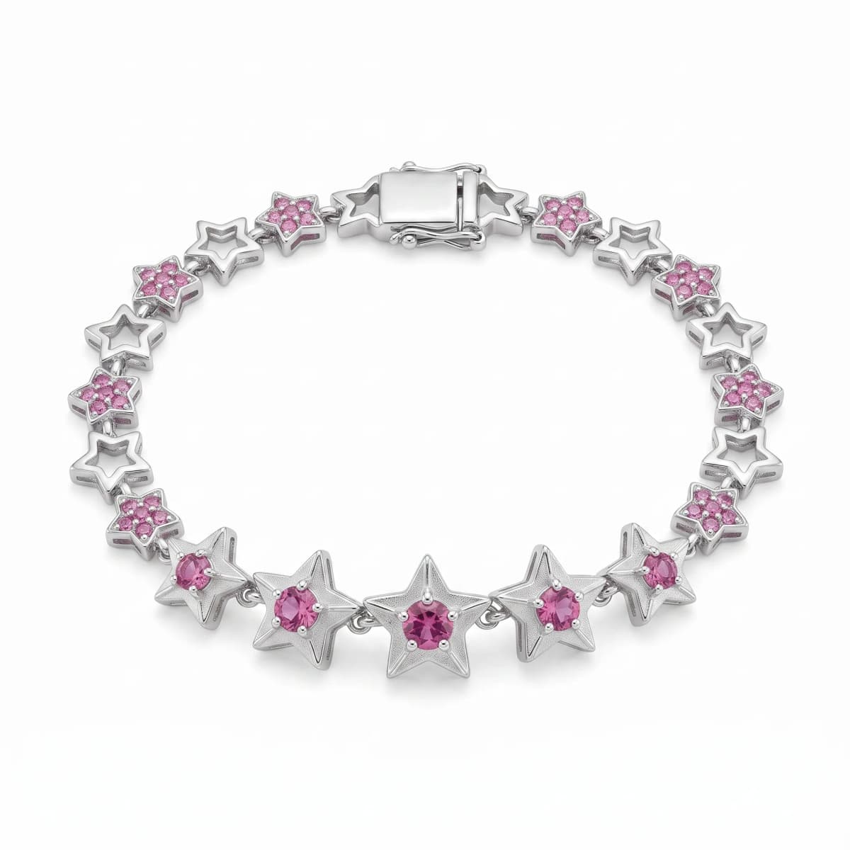 Belaroq Opaline Cove Poise Silver Sapphire Bracelet