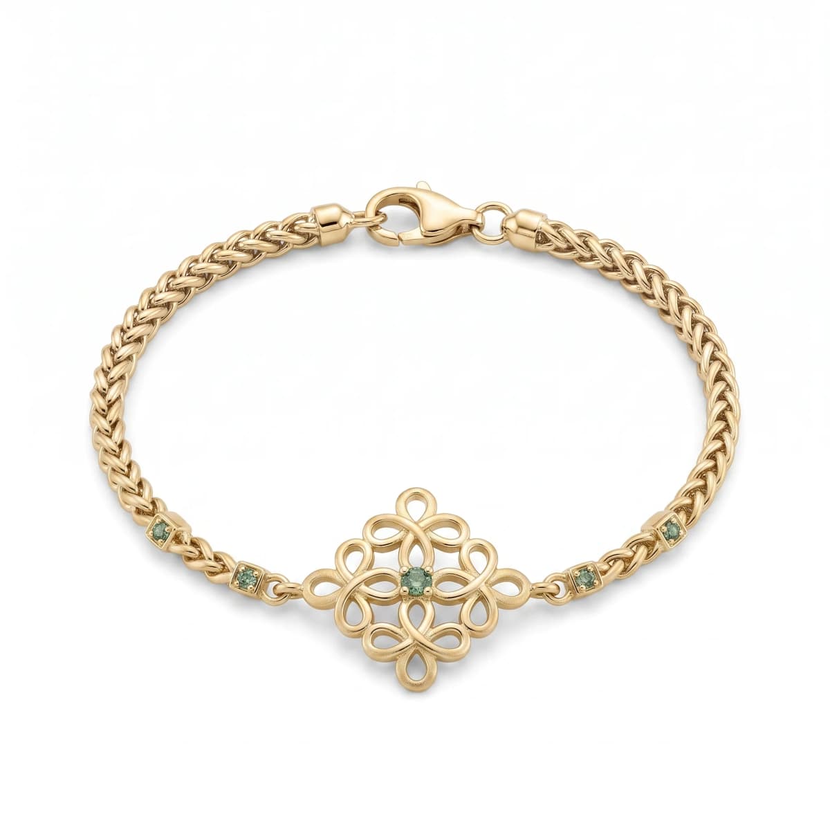 Belaroq Avalon Compass Atelier Yellow Gold Diamond Bracelet