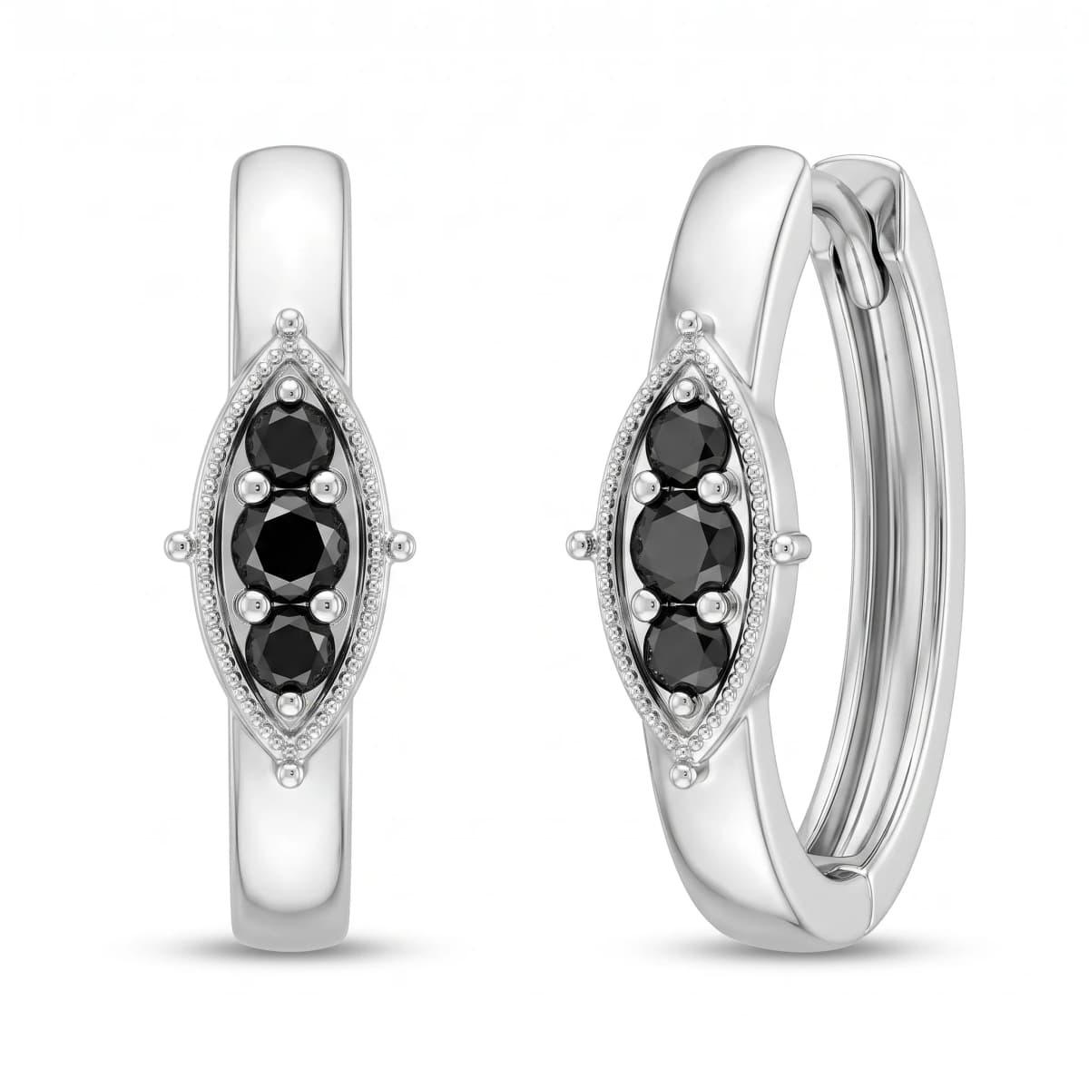 Belaroq Asteria Meadow Muse White Gold Diamond Earrings