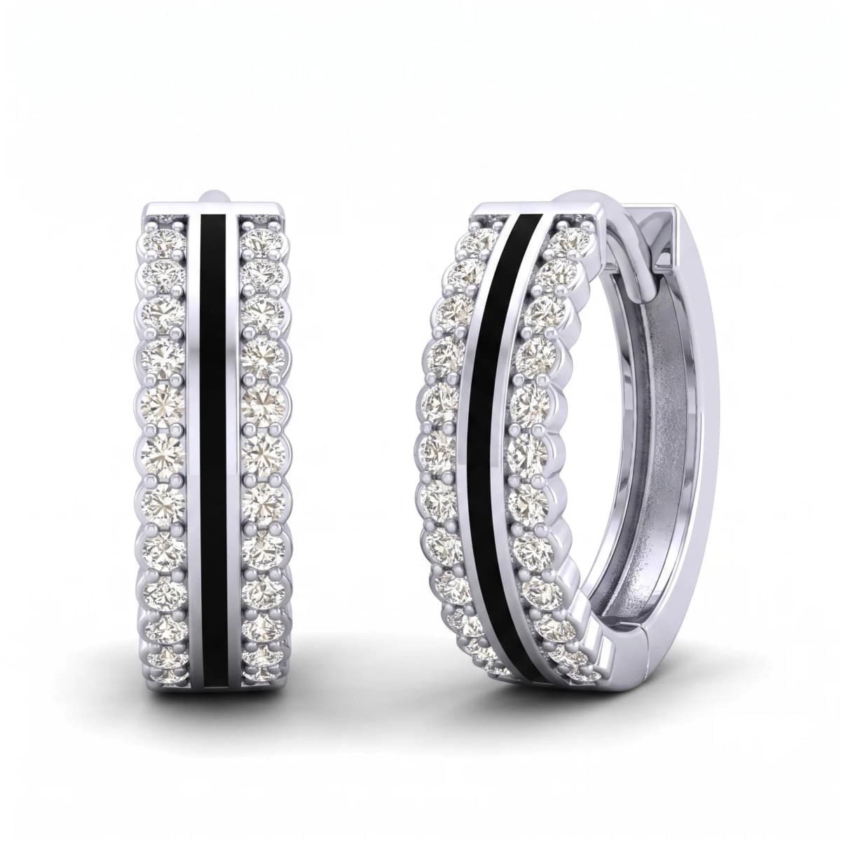 Belaroq Veyra Maris Maison White Gold Diamond Earrings