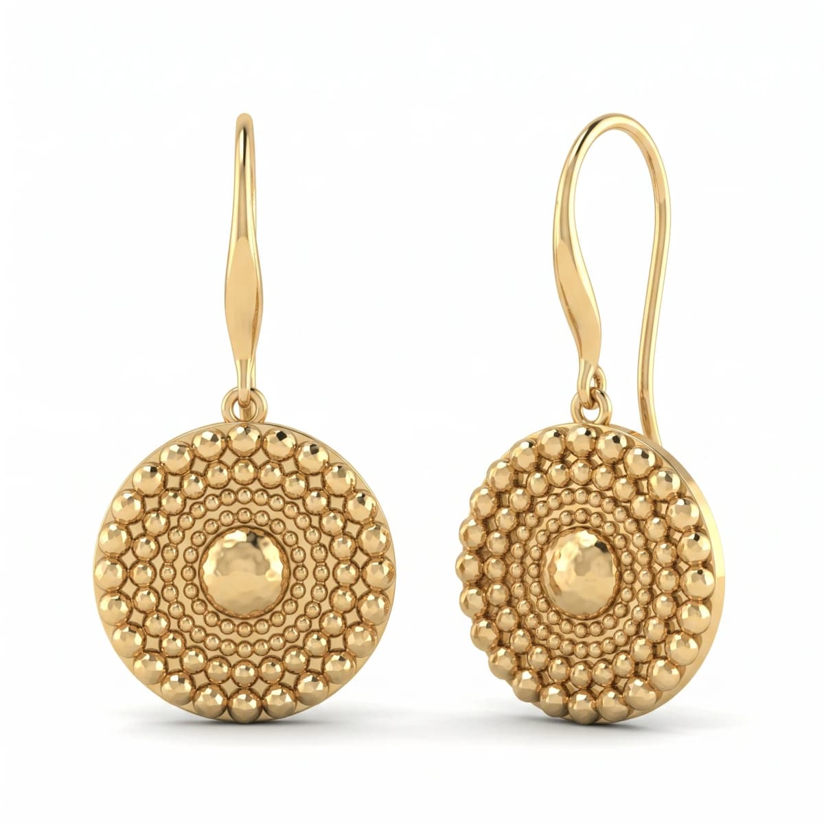 Belaroq Liora Rill Regal Yellow Gold Earrings
