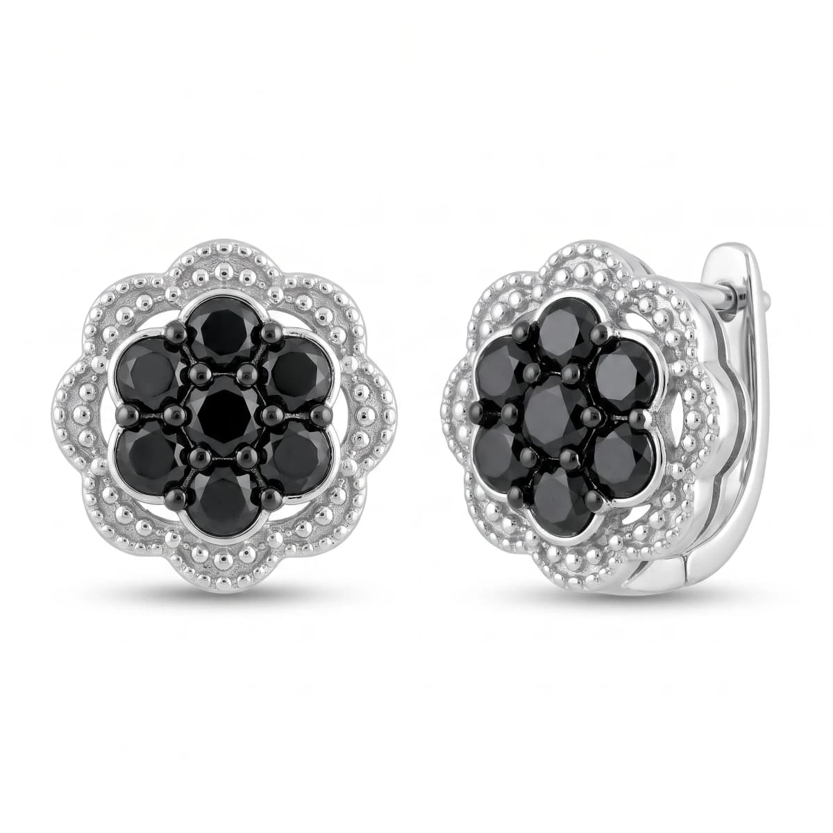 Belaroq Calenne Glint Adorn White Gold Diamond Earrings