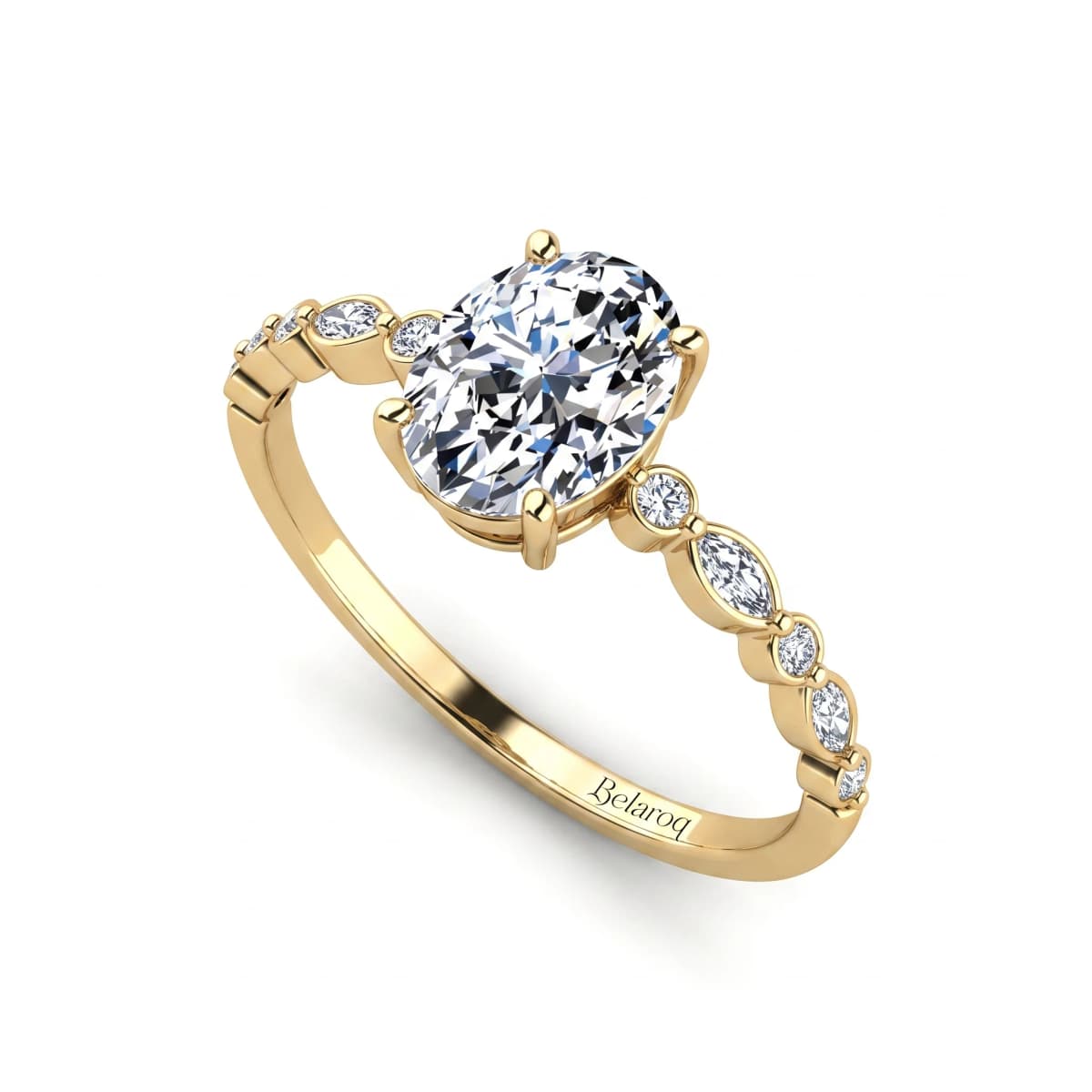 Engagement Ring Irice - Oval