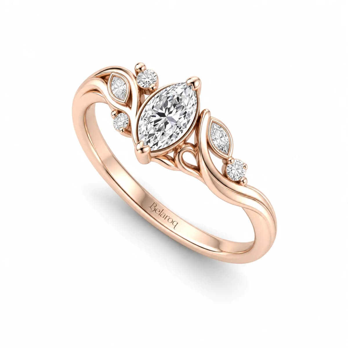 Engagement Ring Lunete