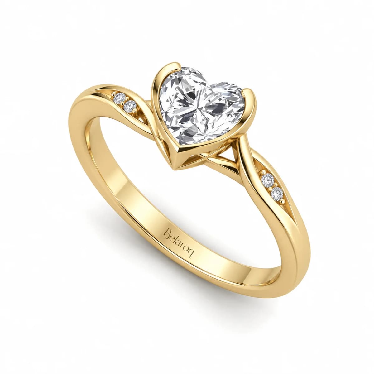 Engagement Ring Hearteye 6.0 mm
