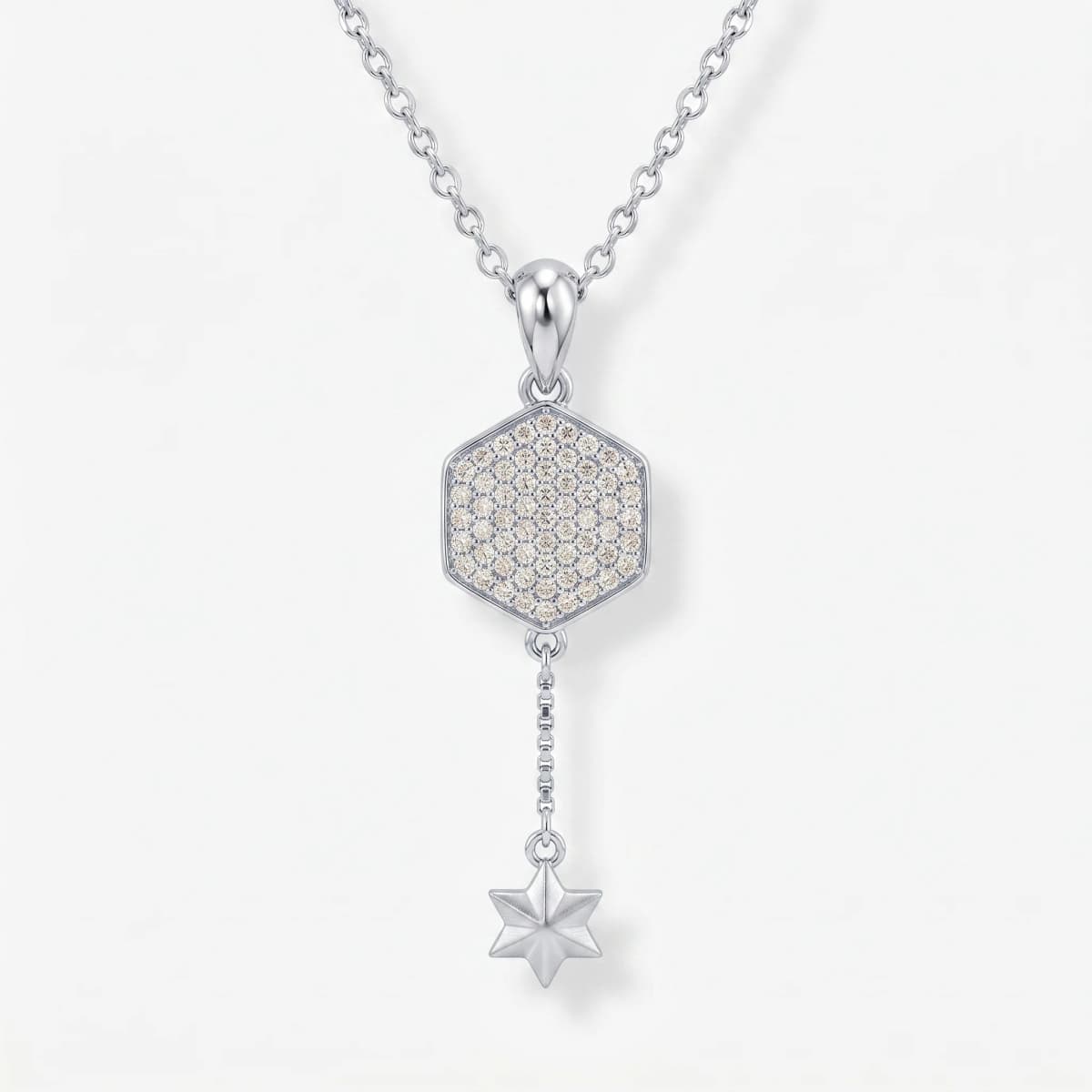 Belaroq Novelle Ember Ceremony White Gold Zirconia Pendant