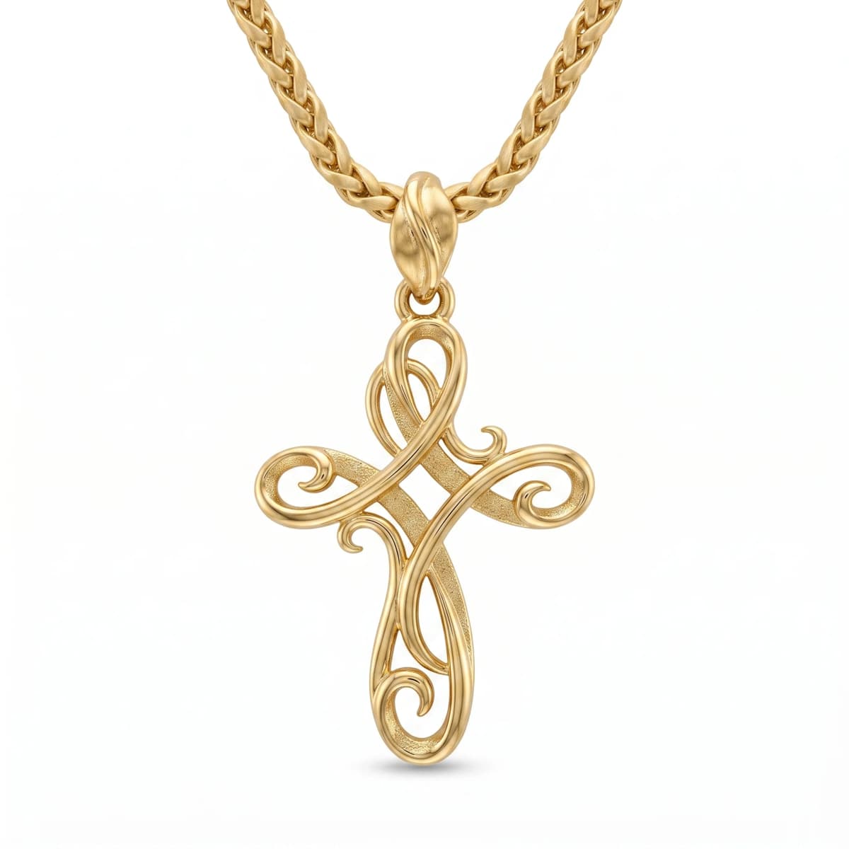 Belaroq Virelle Rill Keepsake Yellow Gold Pendant