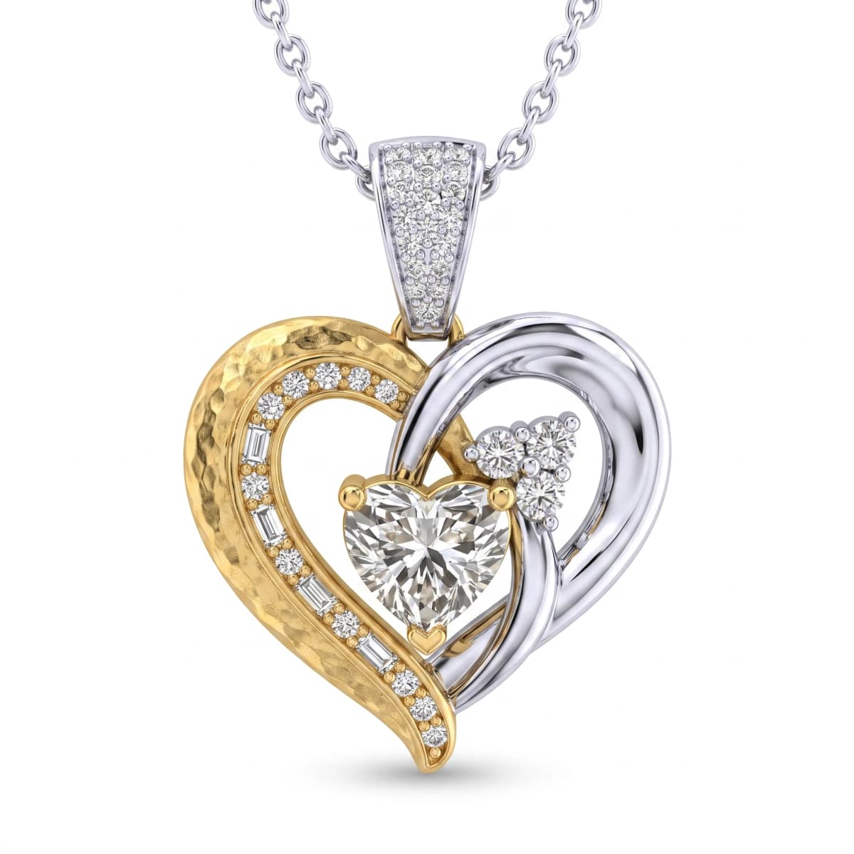 Belaroq Seraphine Sol Arcade Yellow Gold Diamond Pendant