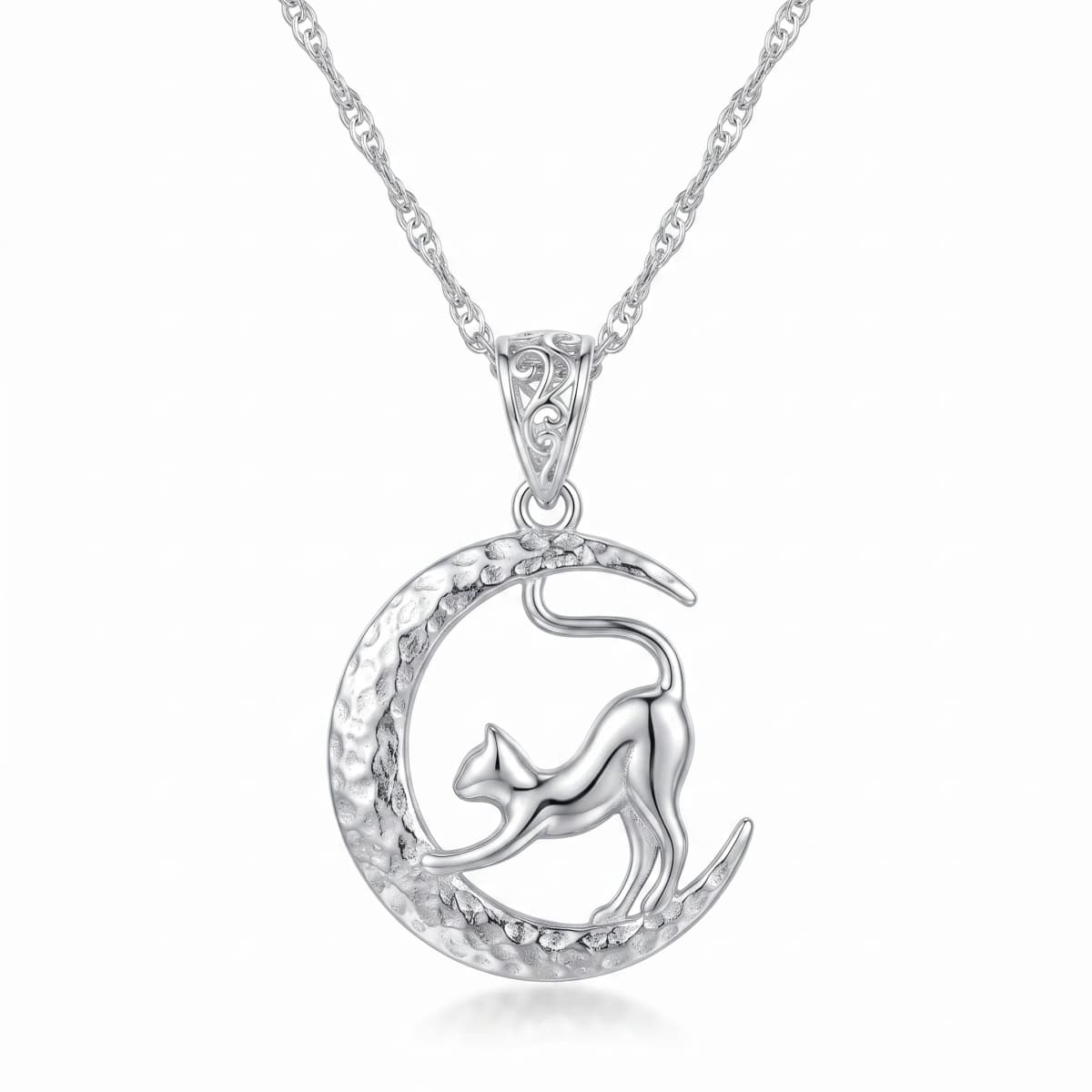 Belaroq Vivienne Twist Lustre Silver Pendant