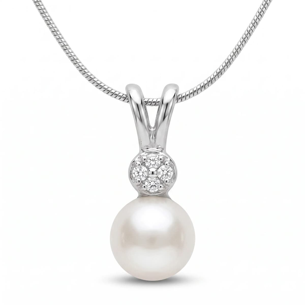 Belaroq Veyra Vista Luxe White Gold Diamond Pendant