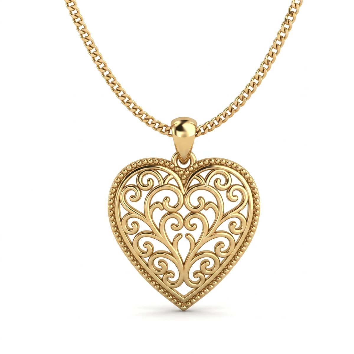 Belaroq Solaire Crest Serein Yellow Gold Pendant