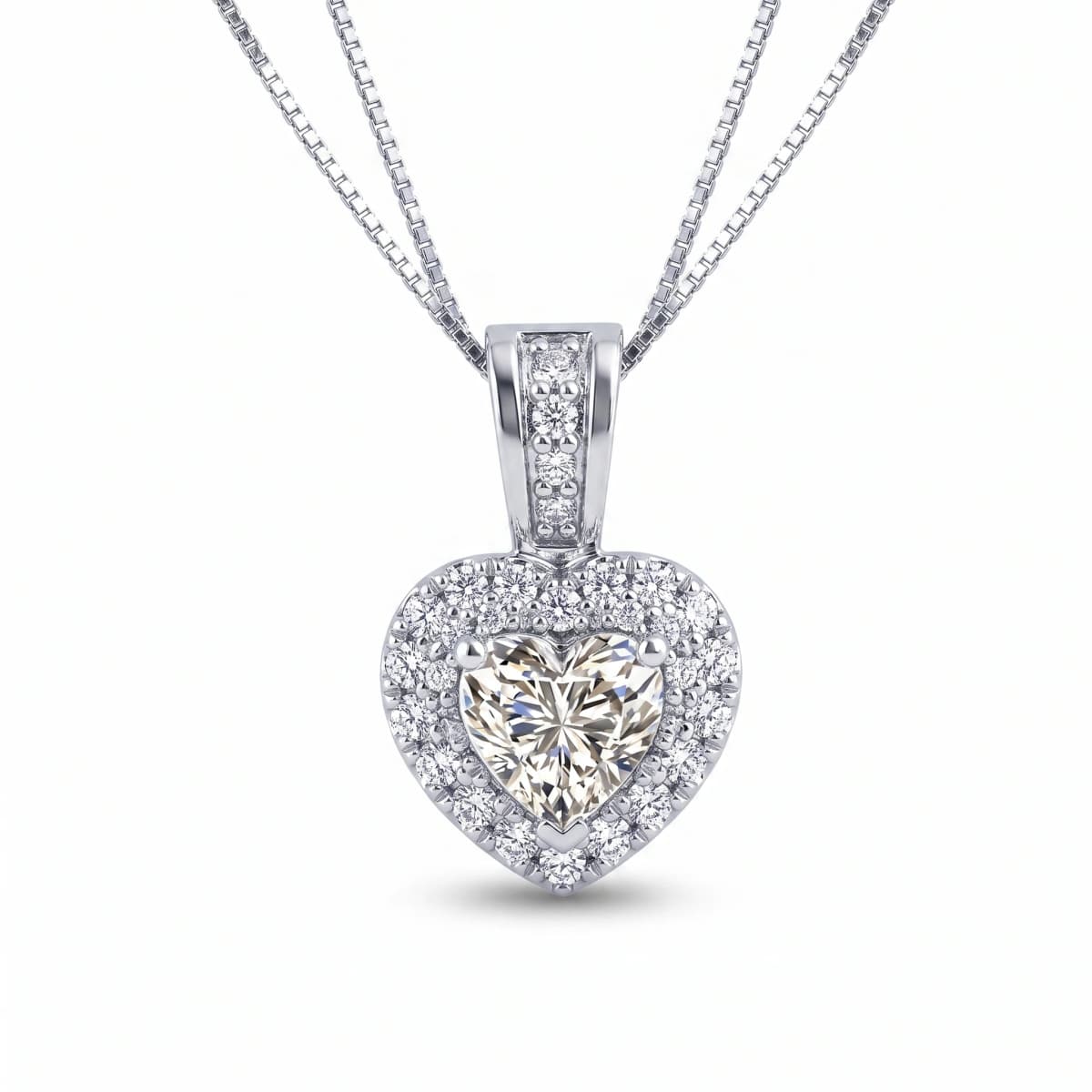 Belaroq Novelle Ember Noir White Gold Diamond Pendant