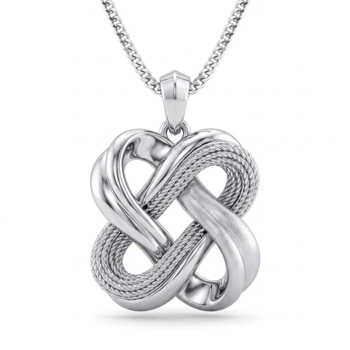 Belaroq Solaire Crest Whisper White Gold Necklace