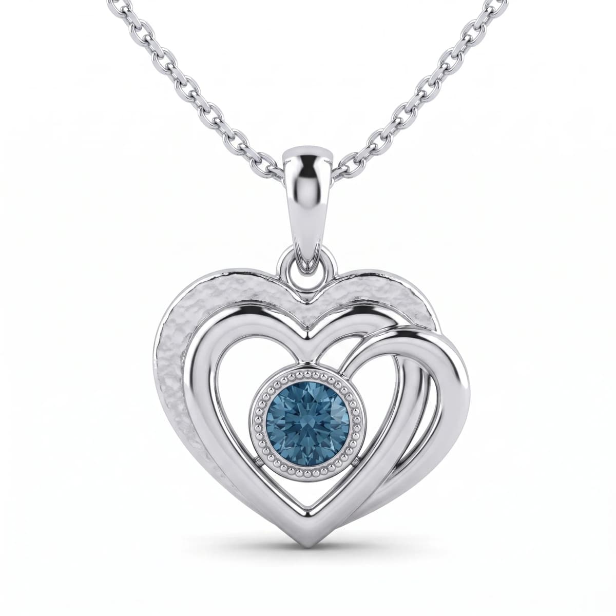 Belaroq Vionne Vine Noir White Gold Diamond Pendant