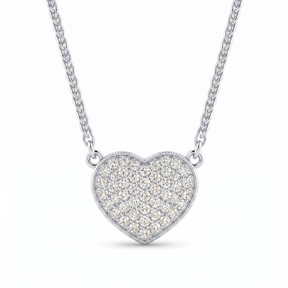 Belaroq Aveline Oath Opus White Gold Diamond Necklace