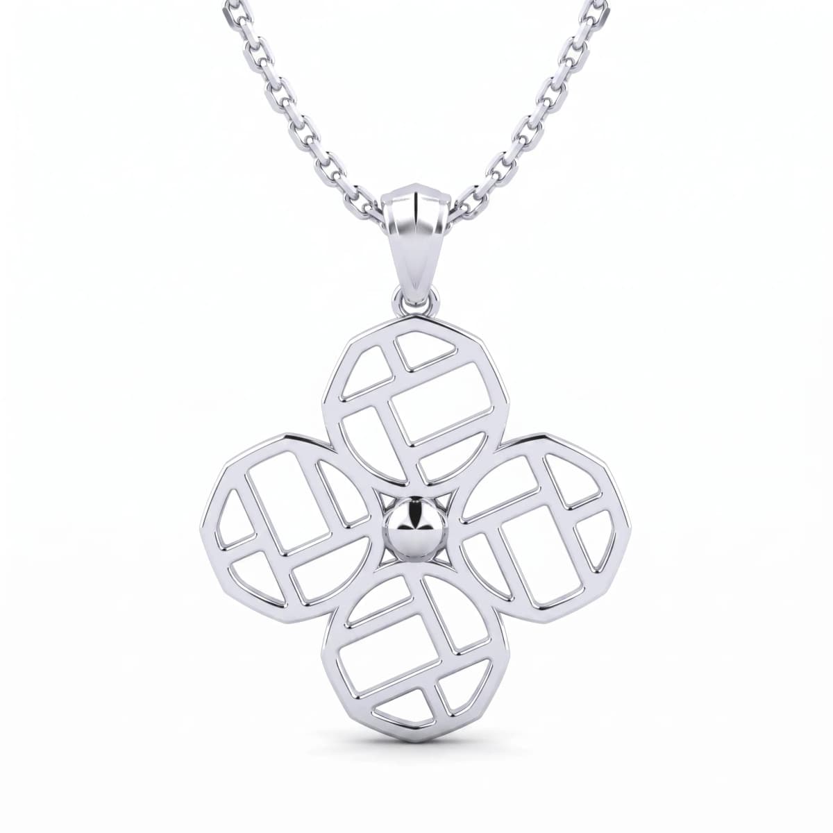 Belaroq Calista Lumen Reflet White Gold Pendant
