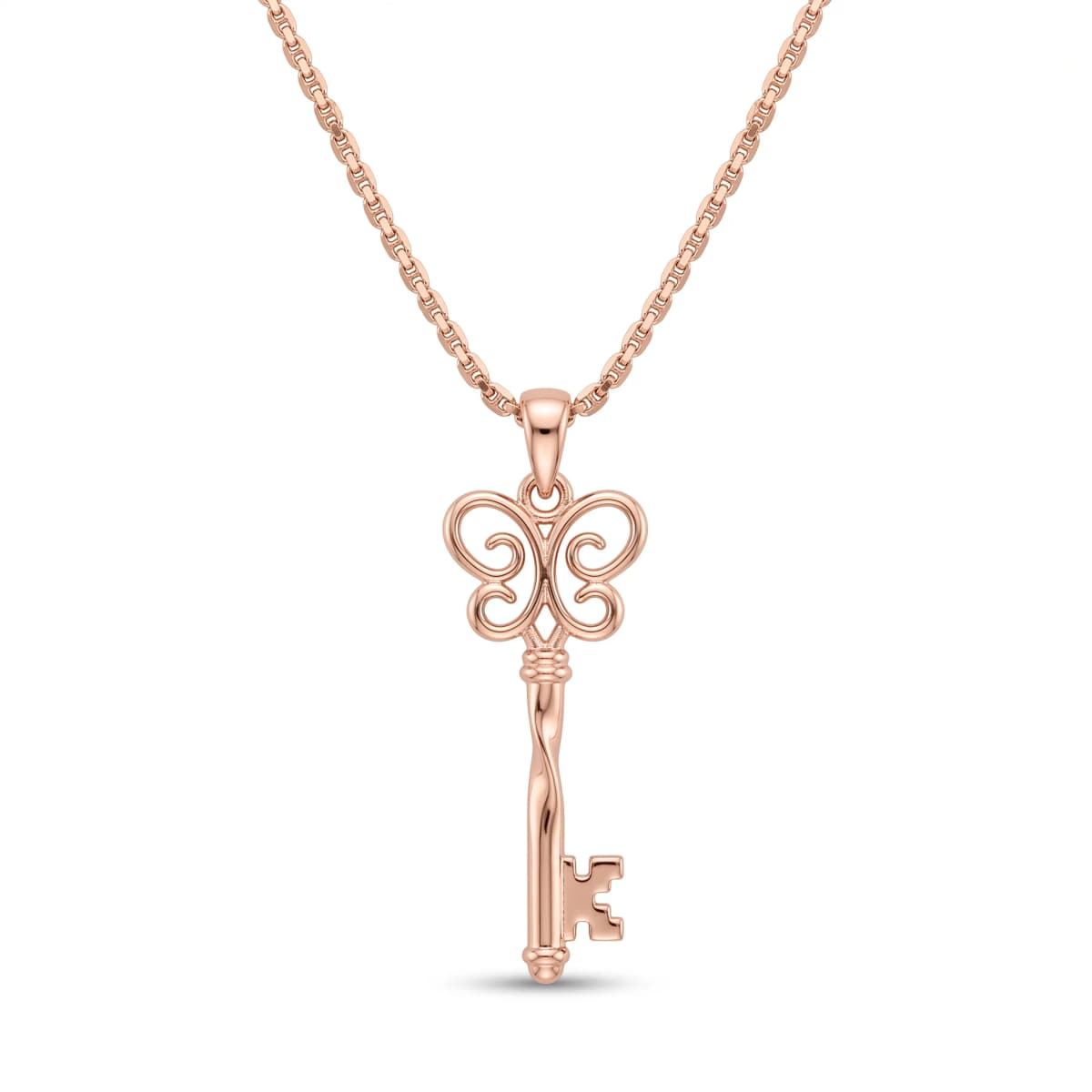 Belaroq Vivienne Twist Fable Rose Gold Pendant