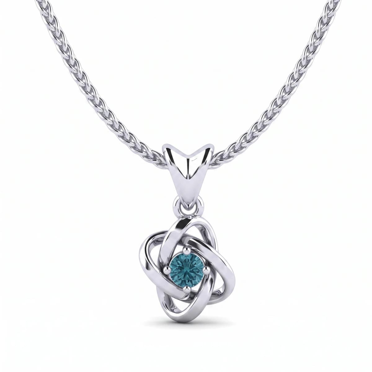 Belaroq Mirielle Grace Couture White Gold Diamond Pendant