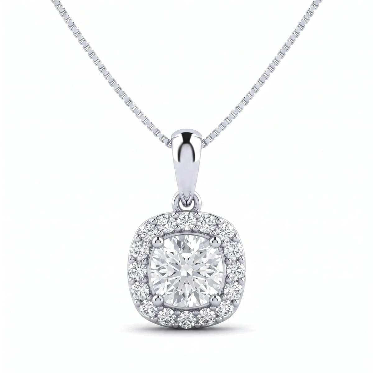 Belaroq Valenne Mist Ceremony White Gold Lab Diamond Pendant