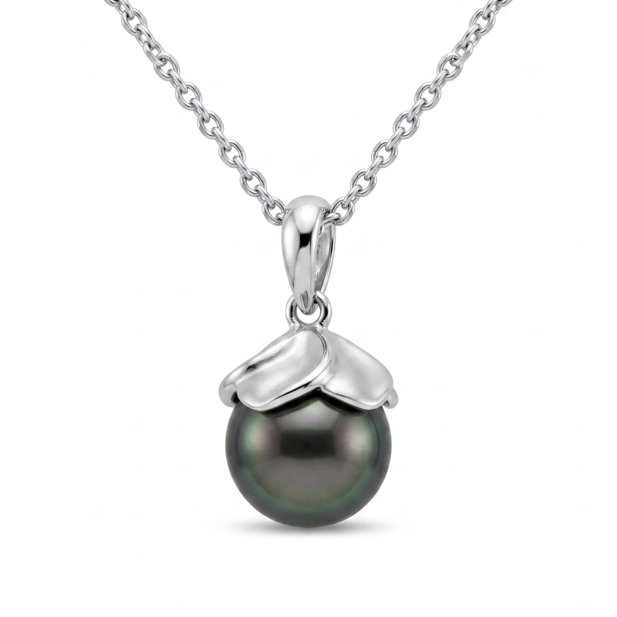 Belaroq Solaire Crest Verve Fine Metal Pearl Pendant