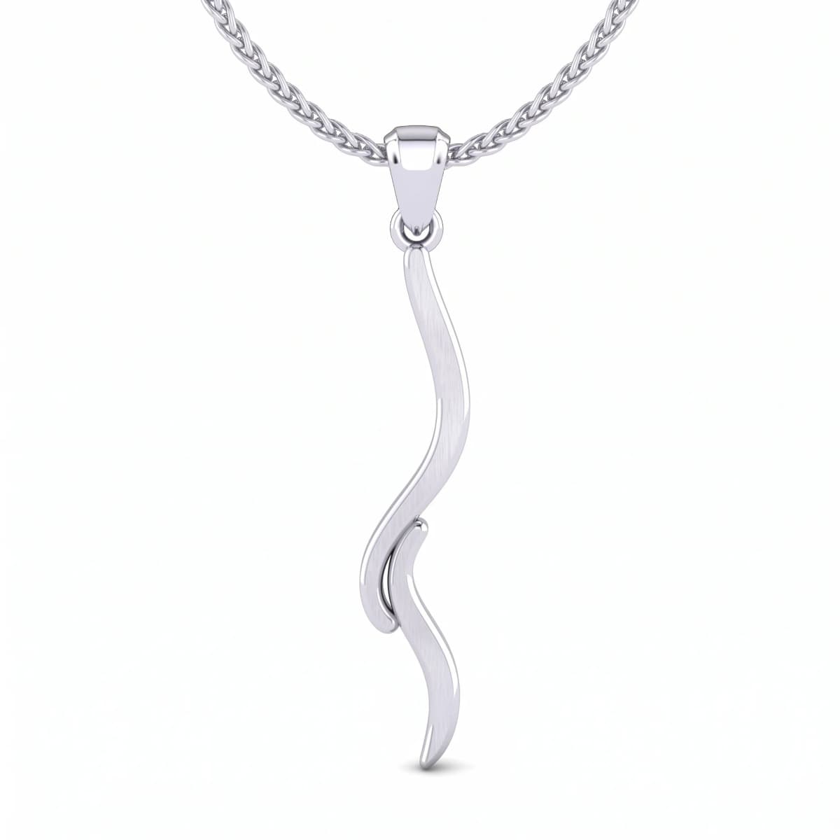 Belaroq Sienna Orbit Rive Silver Pendant