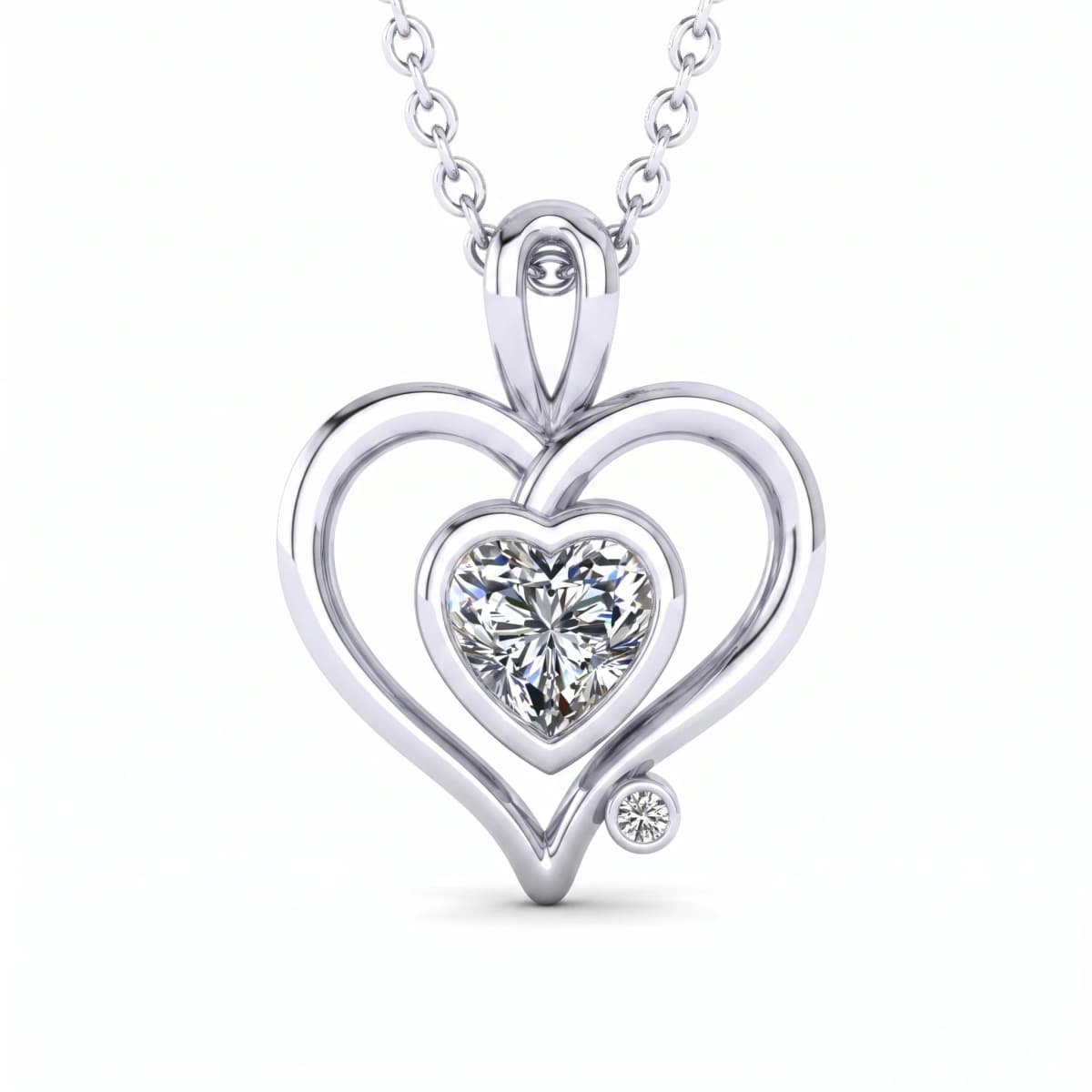 Belaroq Solara Muse Ceremony White Gold Diamond Pendant