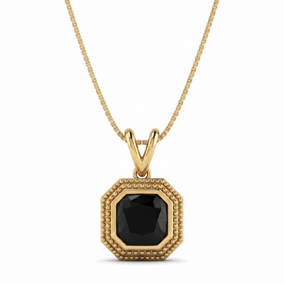 Belaroq Sabine Veil Whisper Yellow Gold Diamond Pendant