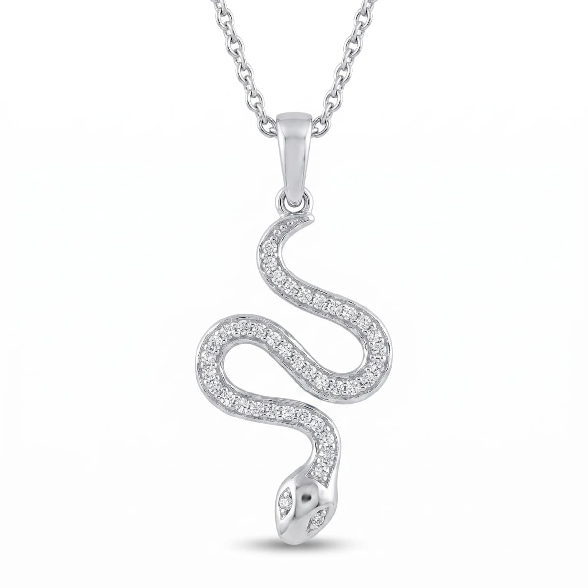 Belaroq Lumina Prism Whisper Silver Diamond Pendant