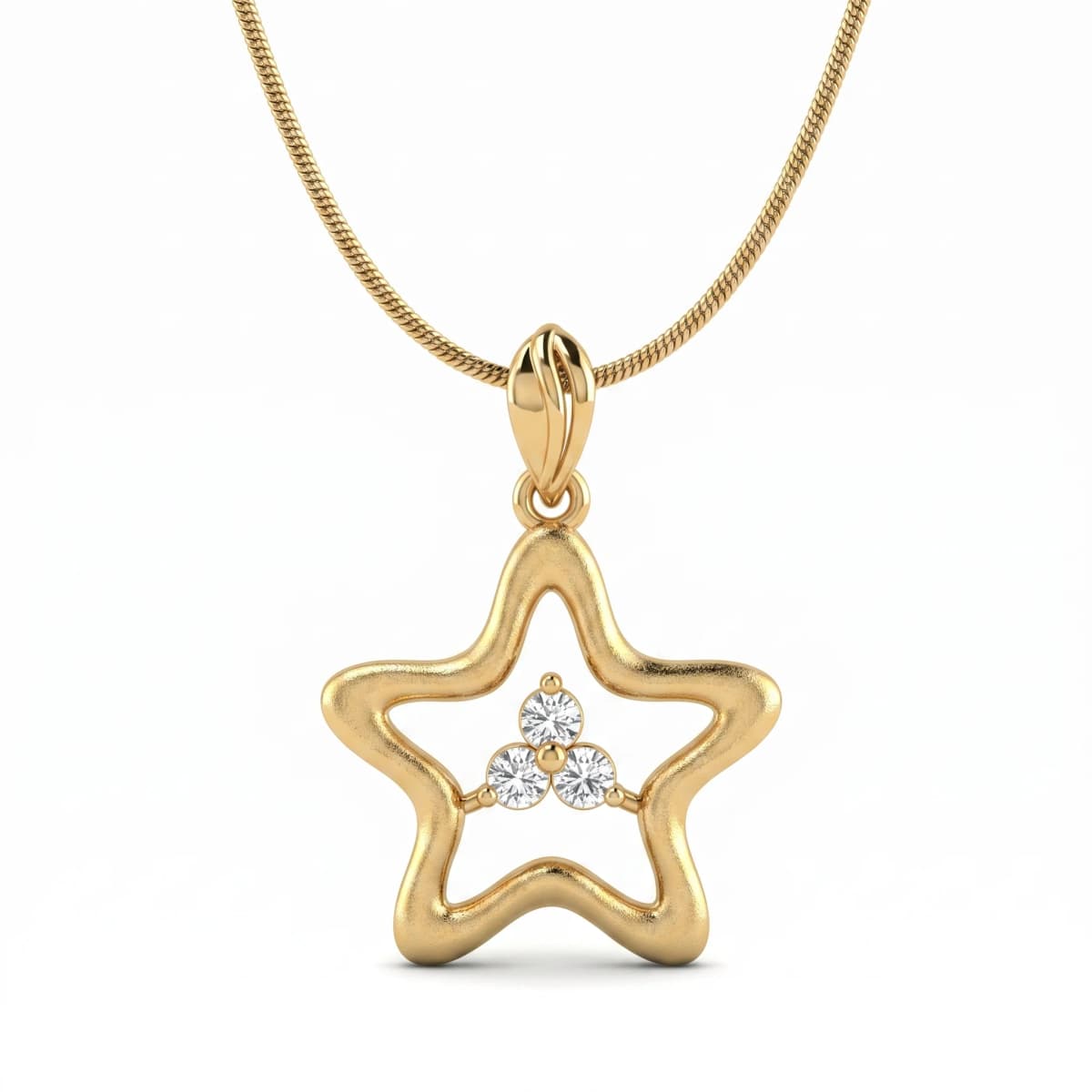 Belaroq Sorelle Aura Radiant Yellow Gold Diamond Pendant