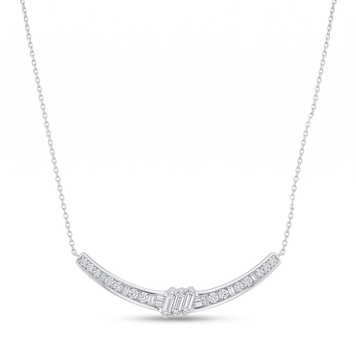 Belaroq Elara Nova Muse White Gold Lab Diamond Necklace