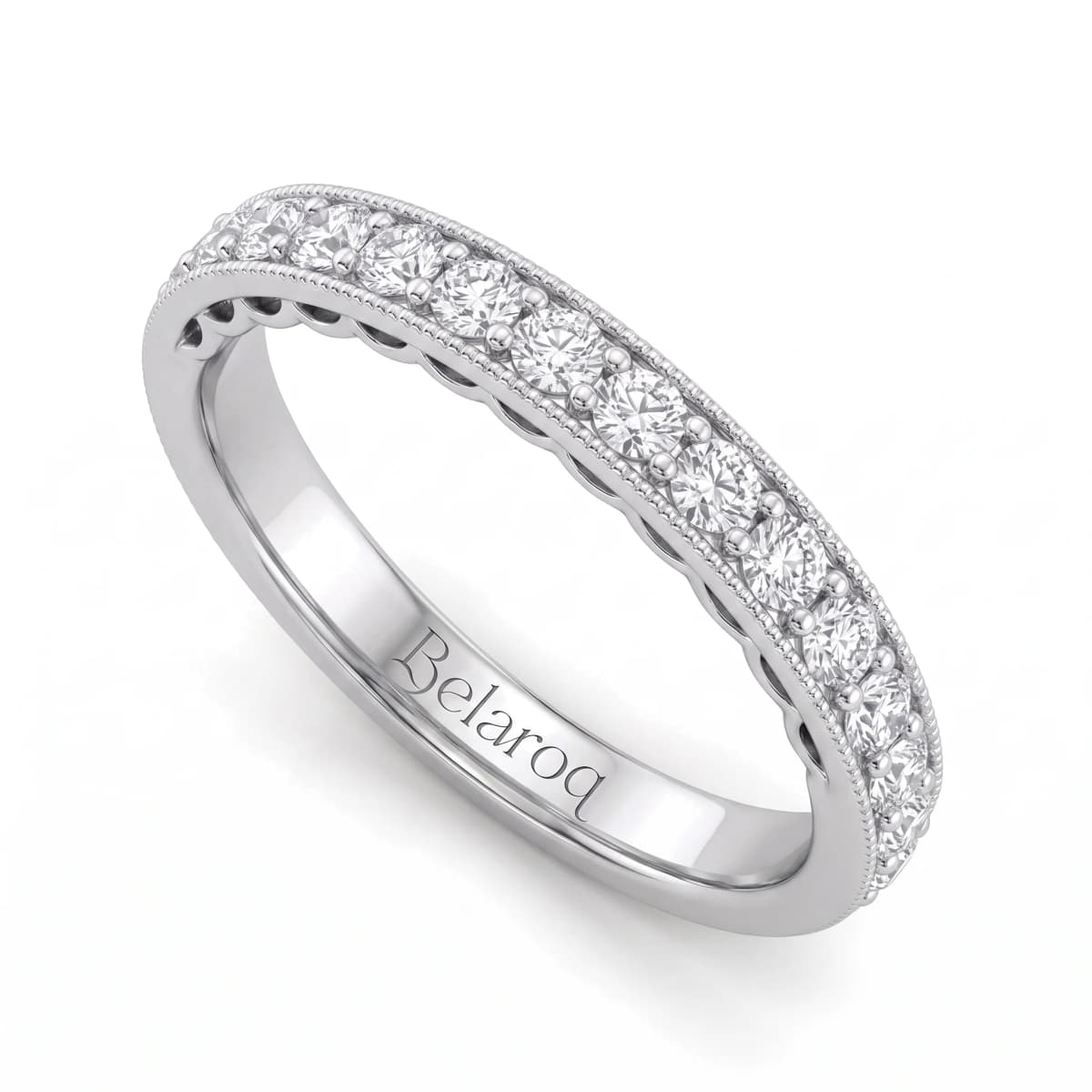 Belaroq Alouette Petal Vow White Gold Diamond Ring