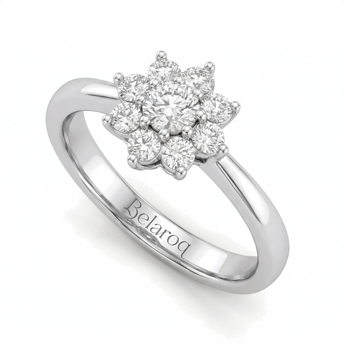 Belaroq Nocturne Grace Maison White Gold Diamond Ring