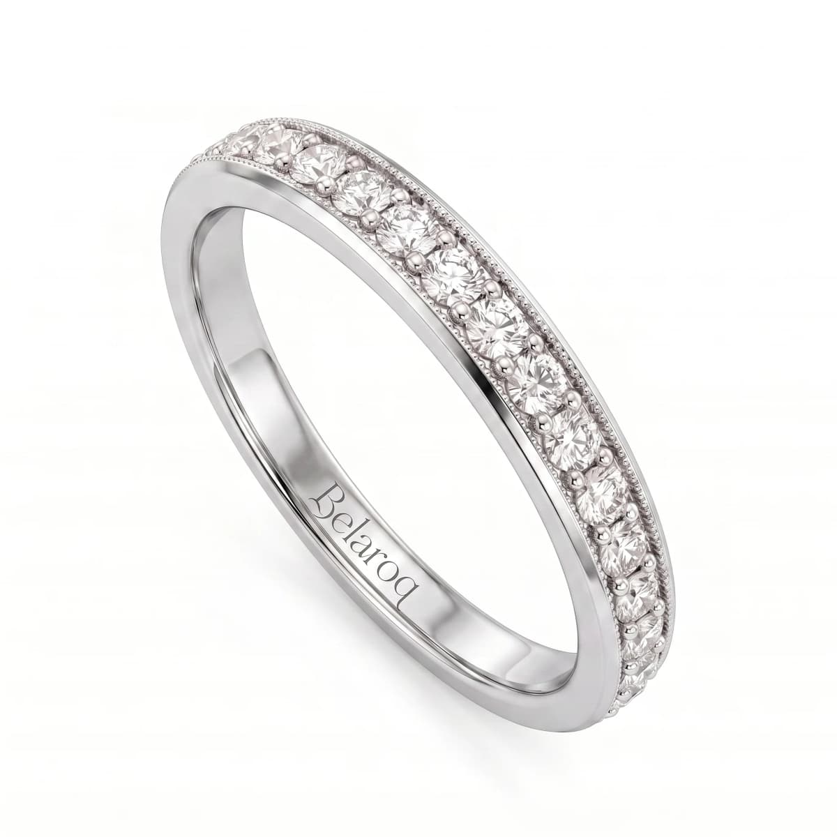 Belaroq Lyra Spire Opus White Gold Diamond Ring