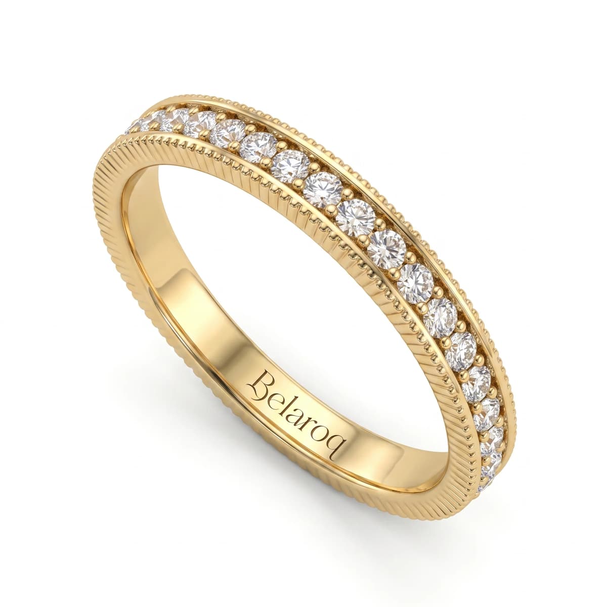 Belaroq Seraphine Mira Ballet Yellow Gold Lab Diamond Ring