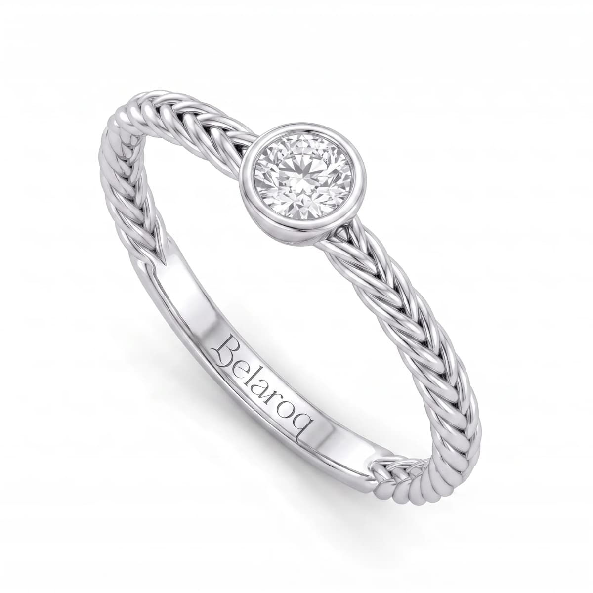 Belaroq Liora Prism Verve Fine Metal Diamond Ring