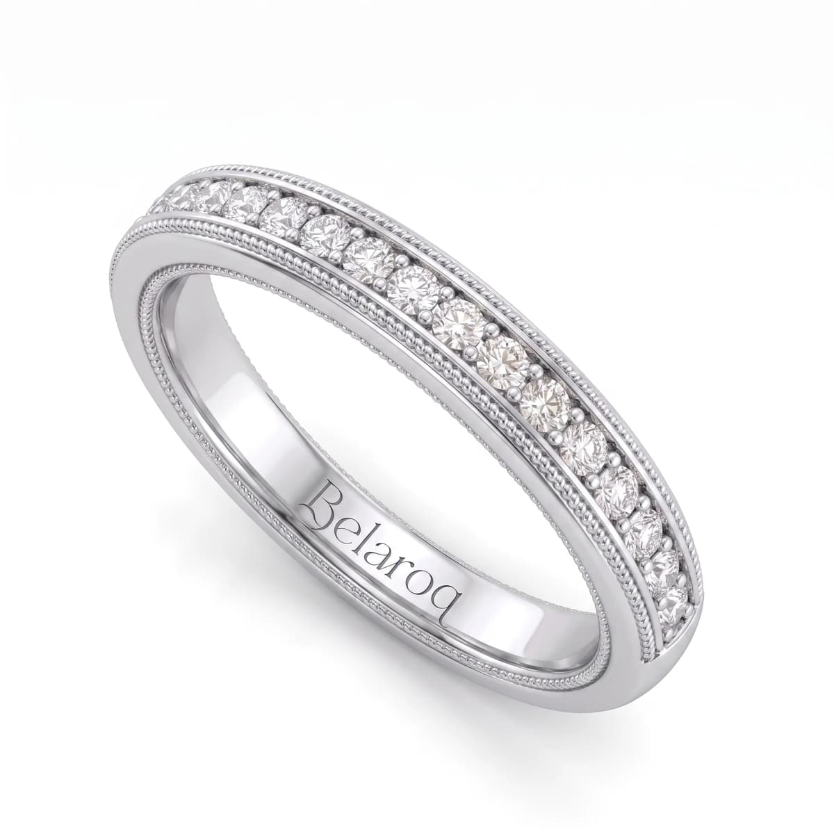 Belaroq Lumina Dawn Couture White Gold Diamond Bridal Ring