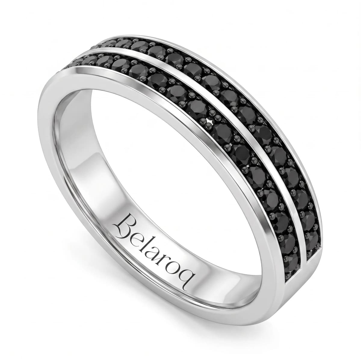 Belaroq Sienna Maris Lattice Silver Diamond Ring