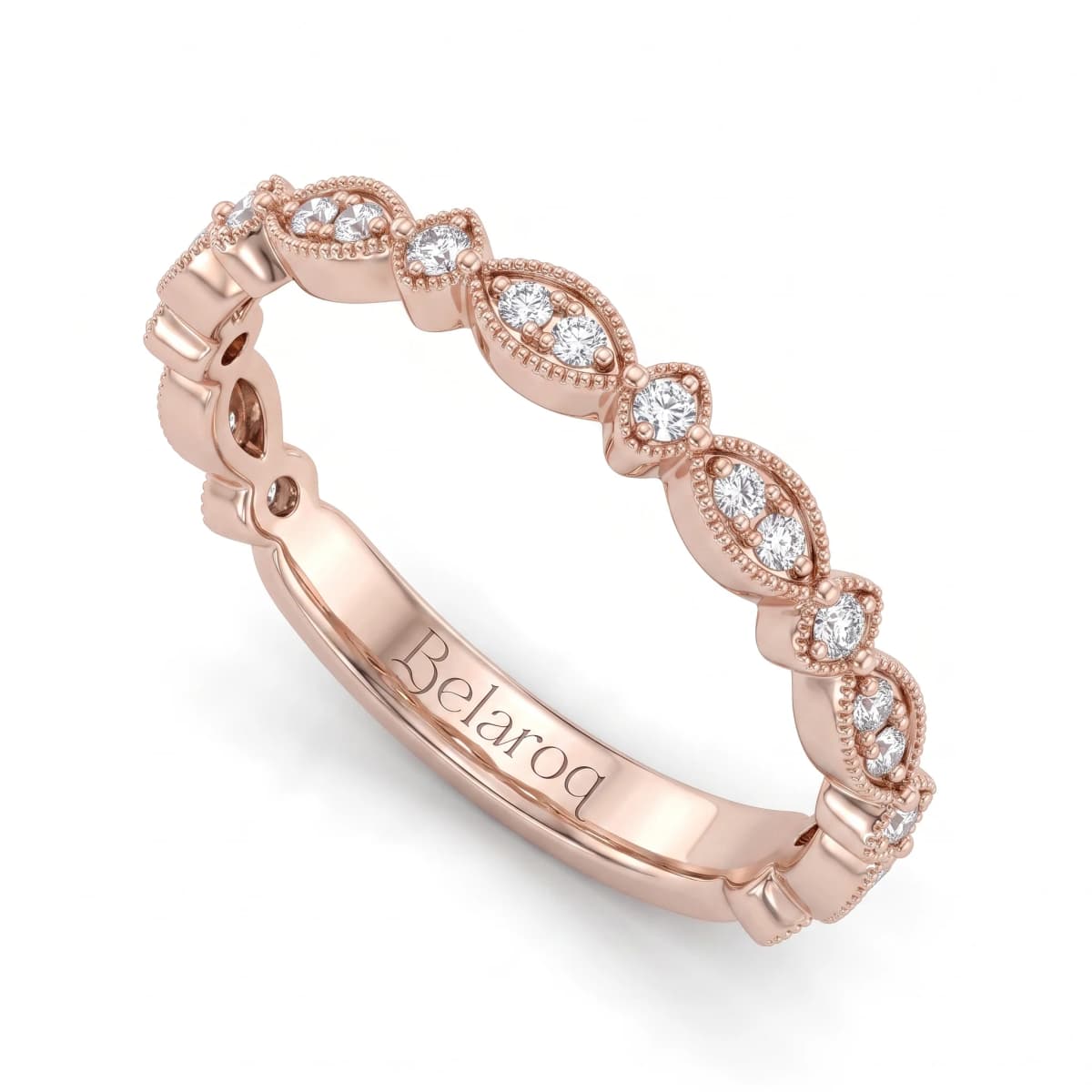 Belaroq Sabine Ember Eclat Rose Gold Ring