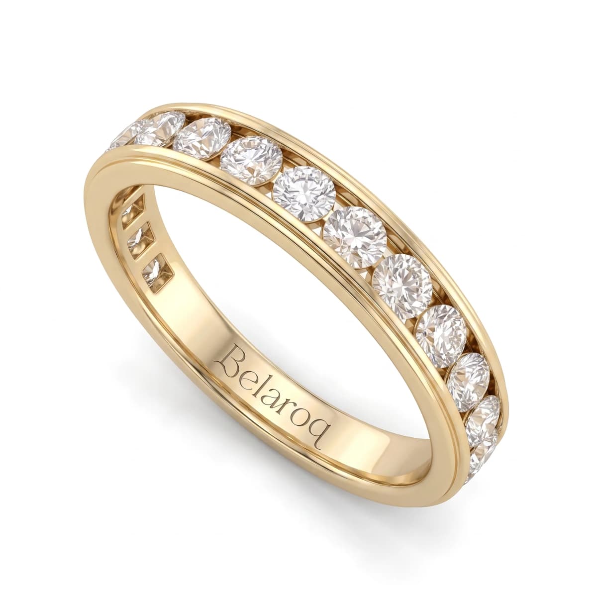 Belaroq Orielle Glint Muse Yellow Gold Lab Diamond Ring