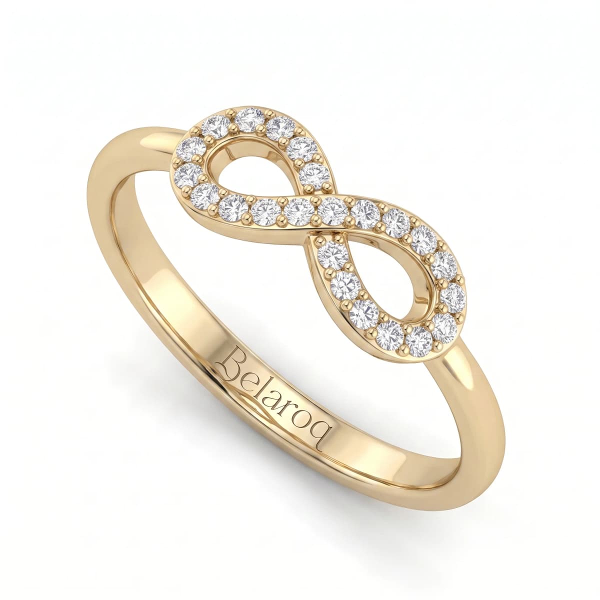 Belaroq Valenne Bloom Heritage Yellow Gold Lab Diamond Ring
