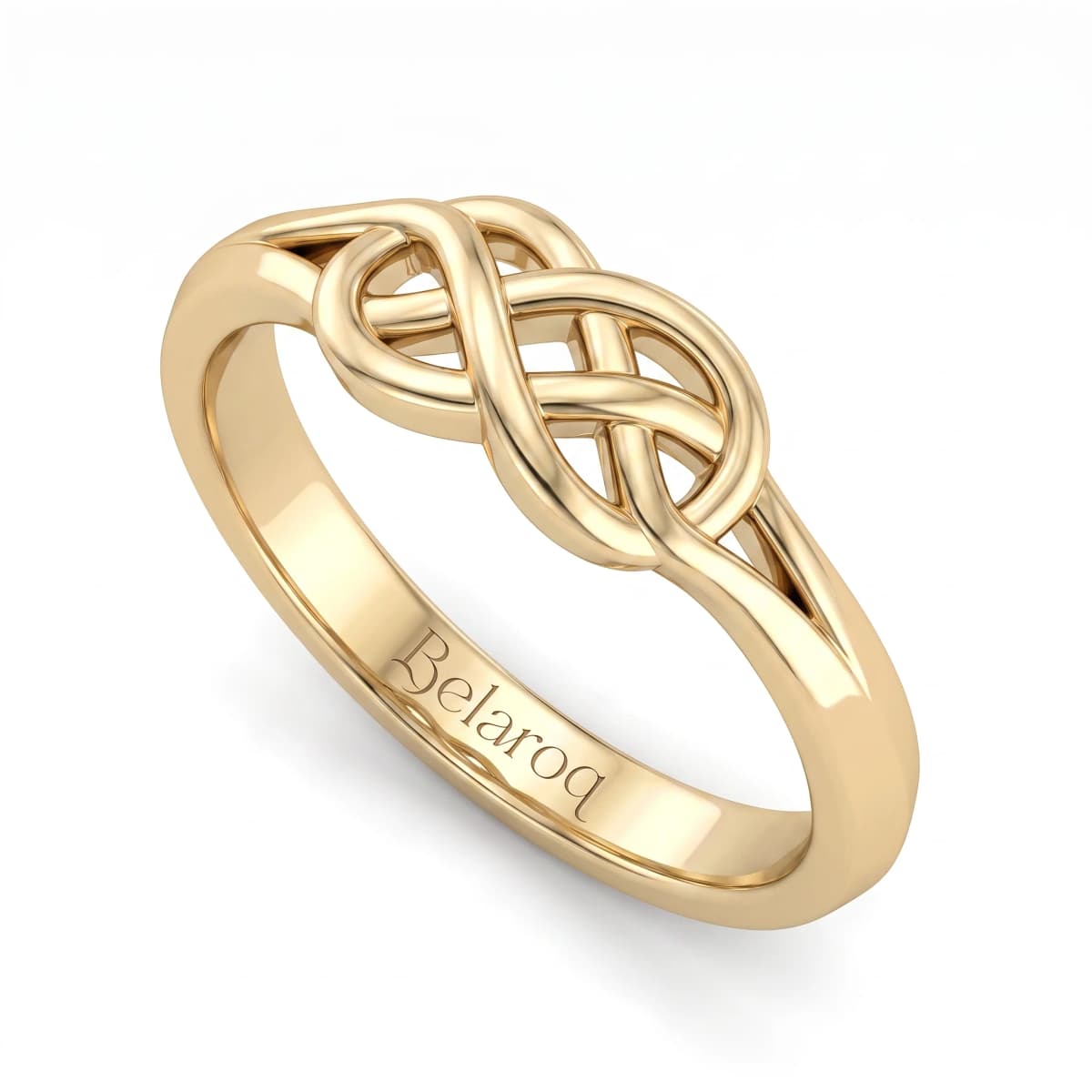 Belaroq Oriana Lyric Poise Yellow Gold Ring
