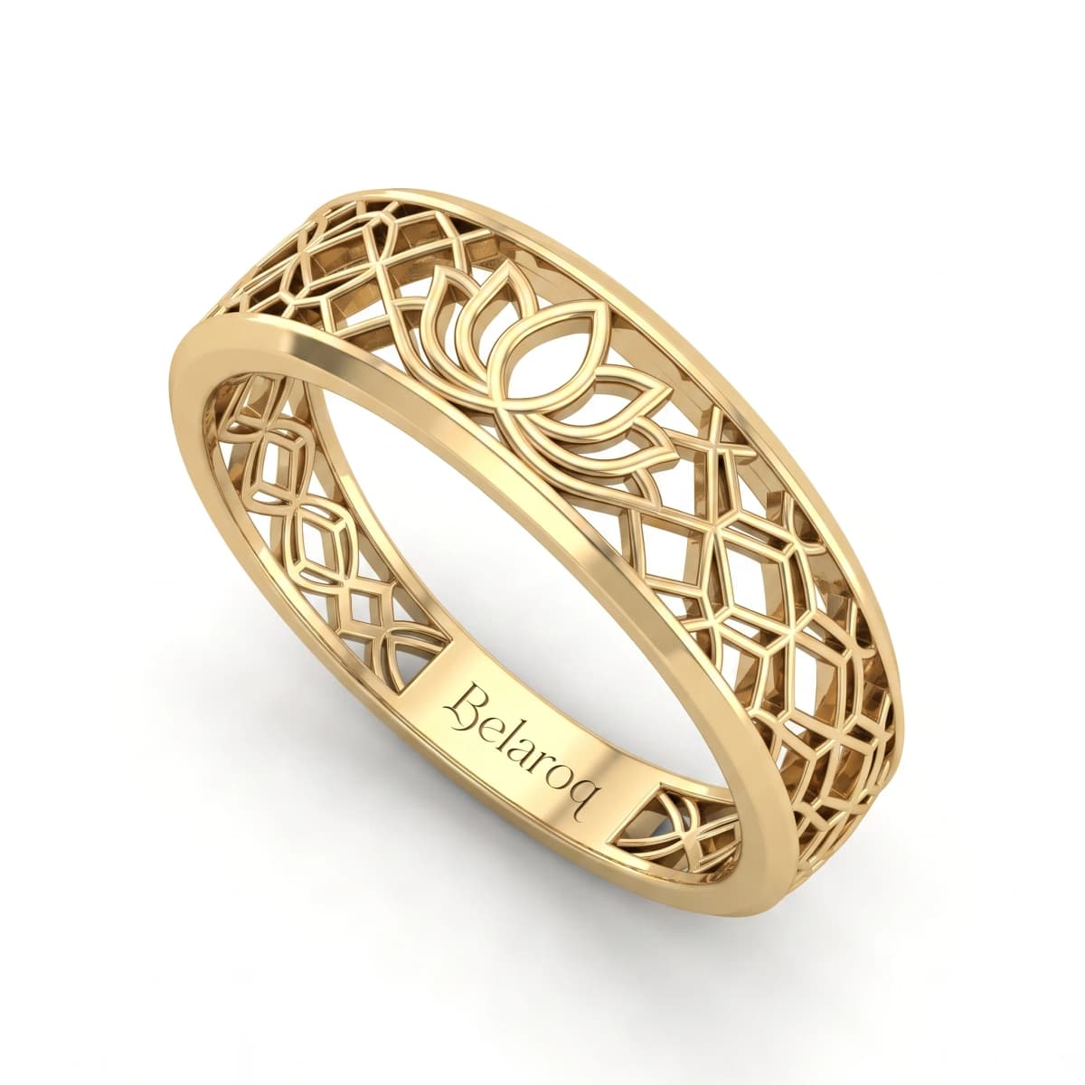 Belaroq Serena Compass Maison Yellow Gold Ring